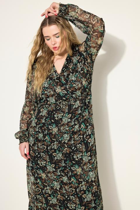 Produktbild Studio Untold Maxikleid, A-Line, Flower Print, Wrap-Effekt (50, 52)
