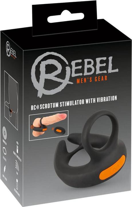 Rebel RC Scrotum Stimulator with Vibrations (4.60 cm)