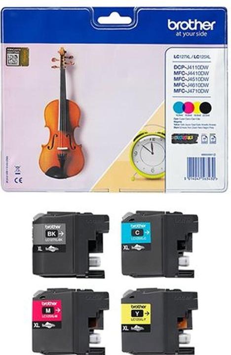 Produktbild Brother LC-127XLVALBP Value Pack (M, C, Y, BK)