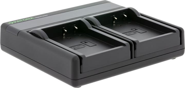 Actual product image Patona Batteries Replacement Dual Charger USB USB-C (Camera battery charger)