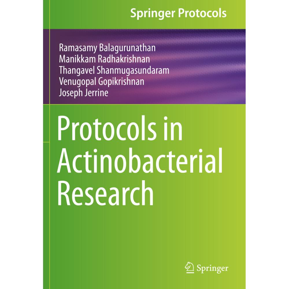 Protocols in Actinobacterial Research, Fachbücher von Venugopal Gopikrishnan, Thangavel Shanmugasundaram, Joseph Jerrine...