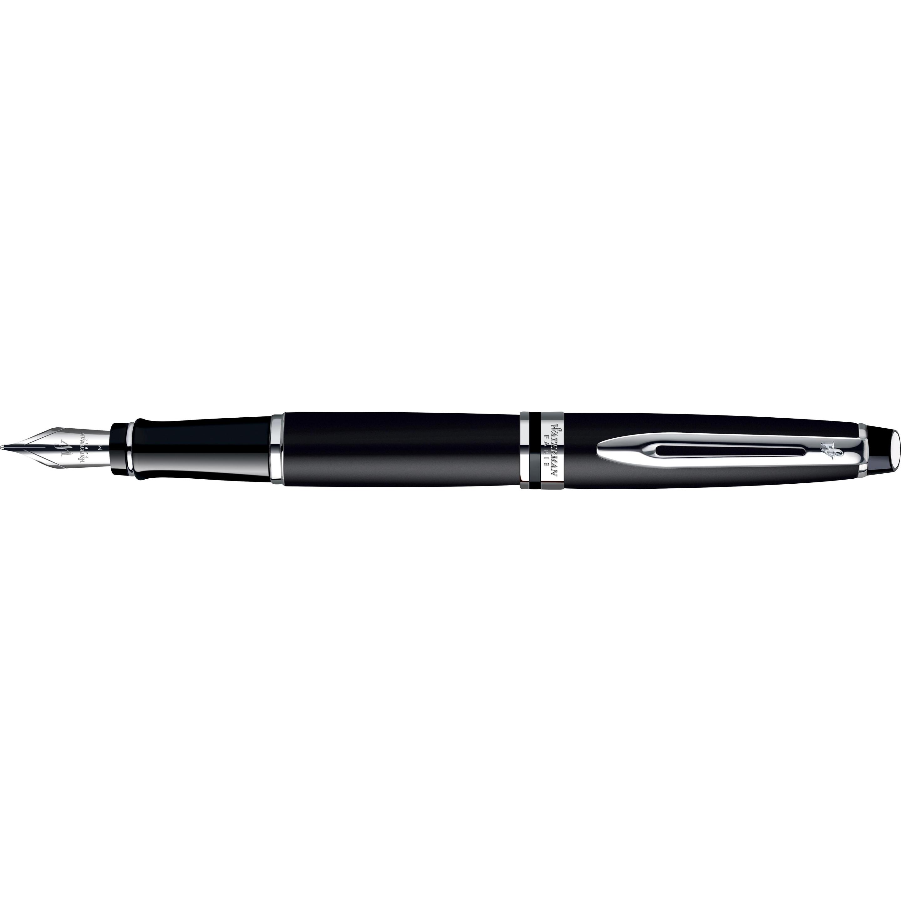 Waterman, Schreibstifte, Expert (Mattschwarz, Silber, 1 x)