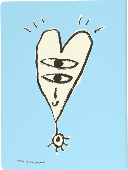 Produktbild Nuuna Graphic L, Unconditional Love by Kristina Supernova (22 x 16.5 cm, Gepunktet, Weicher Einband)