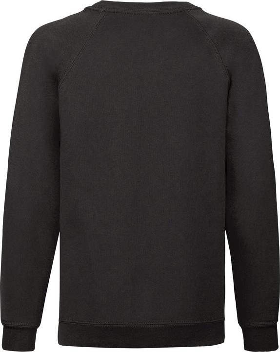 Actual product image Fruit of the Loom Childrens/Kids Classic Raglan Sweatshirt (152, 158)