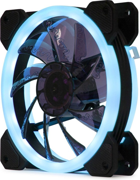 Produktbild Cooltek Silent Fan 120 RGB, 1200 U/Min, 20 dBA 3-pin + 4-pin RGB (120 mm, 1 x)