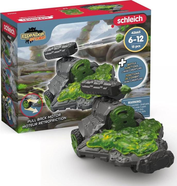 Produktbild Schleich Stein Düsenjet Fahrzeug mit Mini Cretaure