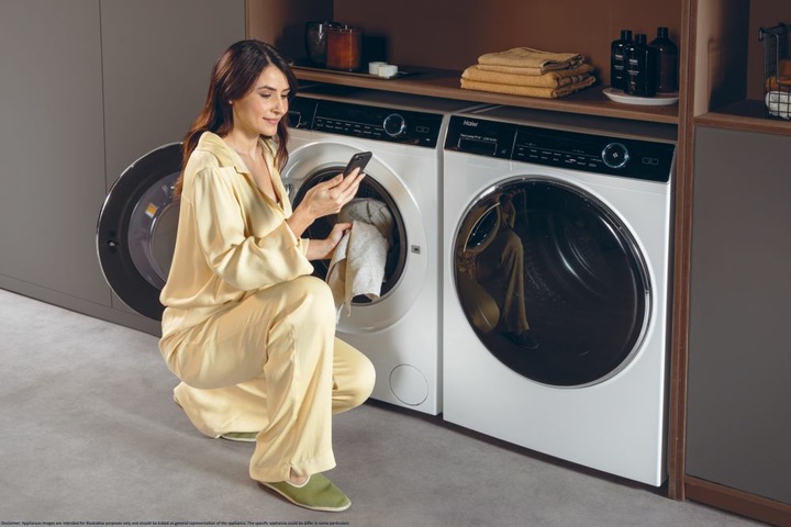 Produktbild Haier HW 90 BD14979 U1 Smart hOn App (9 kg, Links, EU-Stecker)