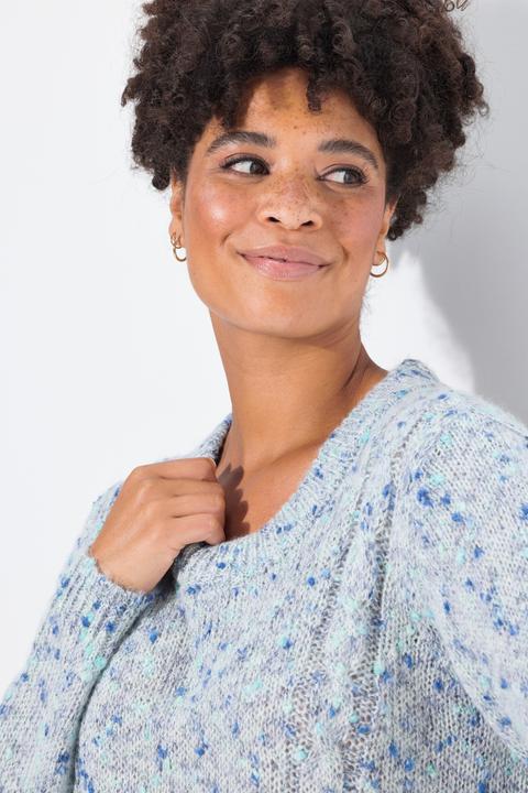 Actual product image Janet & Joyce Pullover, Classic Fit, Noppengarn, Zopfmuster (54)