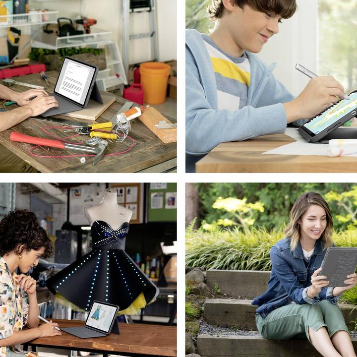 Immagine prodotto Logitech Rugged Folio (DE, Apple iPad 2022 (10a generazione), Apple iPad 2025 (11a generazione))