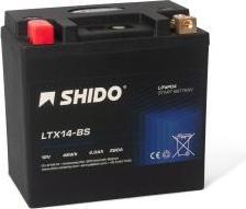 Produktbild Shido Lithium LTX14-BS LION -S- (12 V, 4 Ah, 240 A)