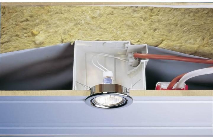 Actual product image Kaiser Recessed light junction box w
