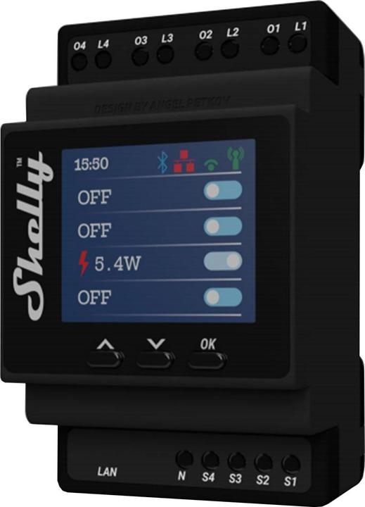 Actual product image Shelly Pro 4PM V.2