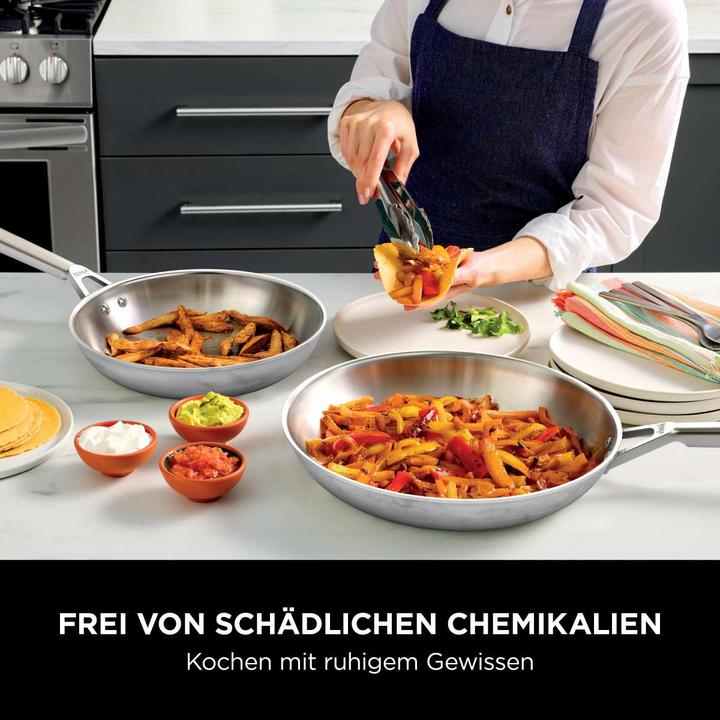 Image du produit Ninja NIA Sauteuse 18cm EverCl.ES (18 cm, Casserole, Acier inoxydable)