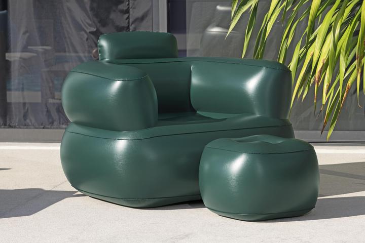 Actual product image Bestway Comfi Cube Inflatable Lounger