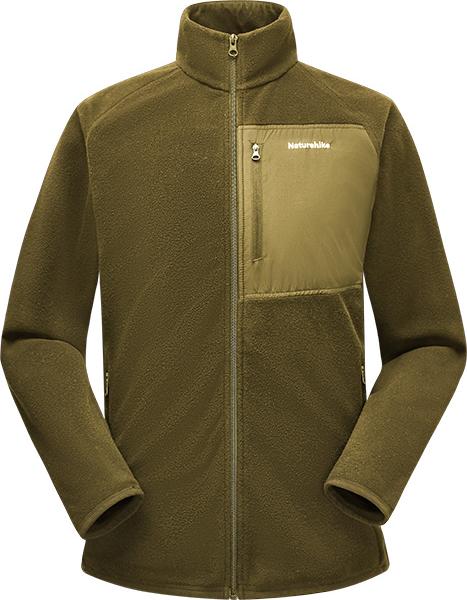 Actual product image Naturehike Fleece with pockets sweatshirt cyy2441fs066-army green-l (L)