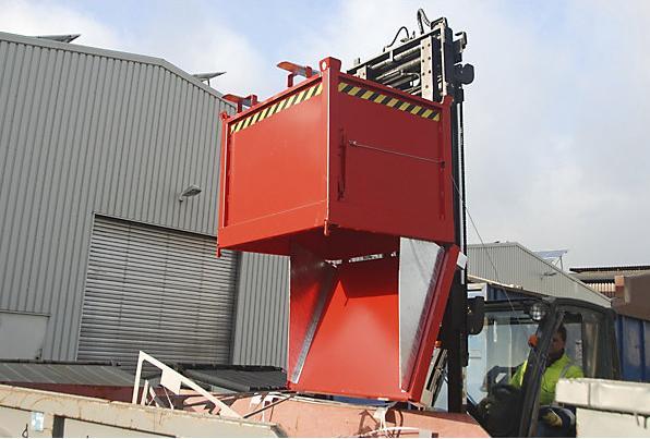 Produktbild eurokraft pro Klappbodenbehälter (2000 l)