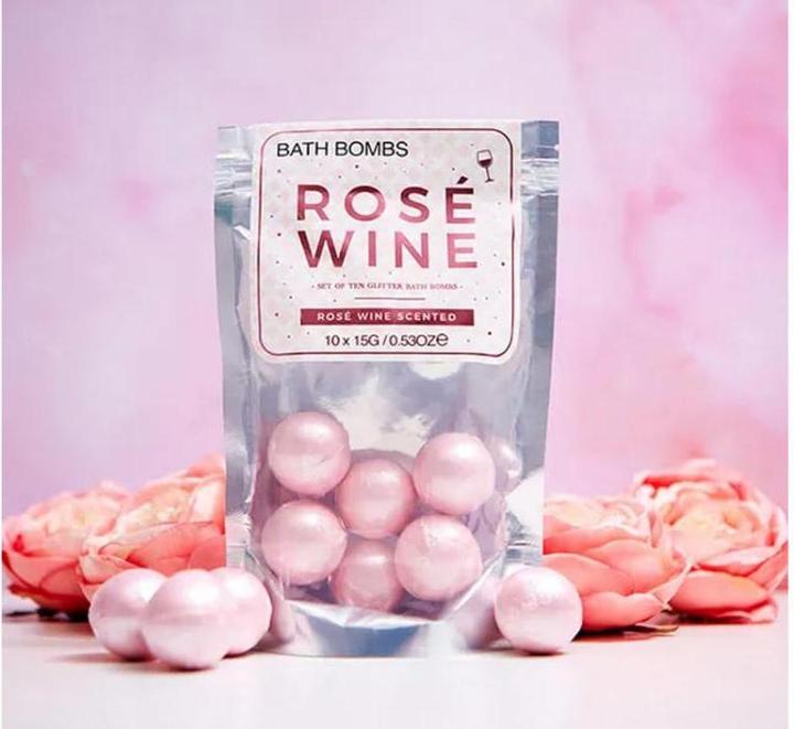 Actual product image Gift Republic Rose wine bath bombs (Bath bombs)