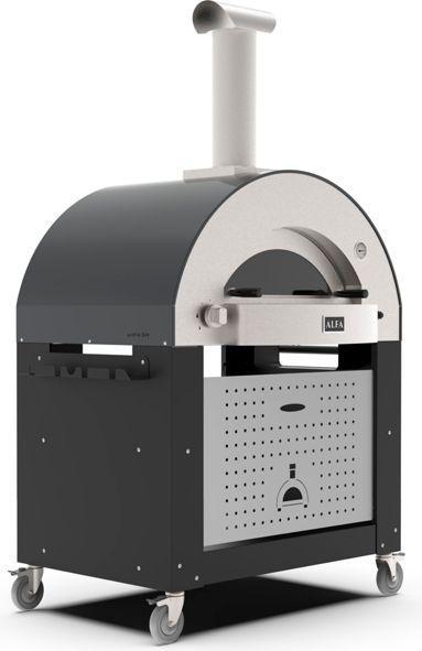 Actual product image Alfa Forni Underframe 4 Pizzas Classico Black
