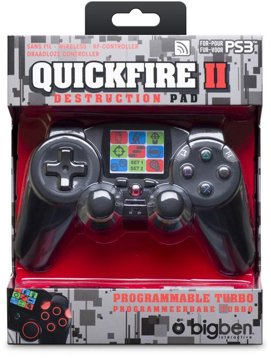 Produktbild Bigben BB Controller Rf Quickfire PS3 (PC, PS3)