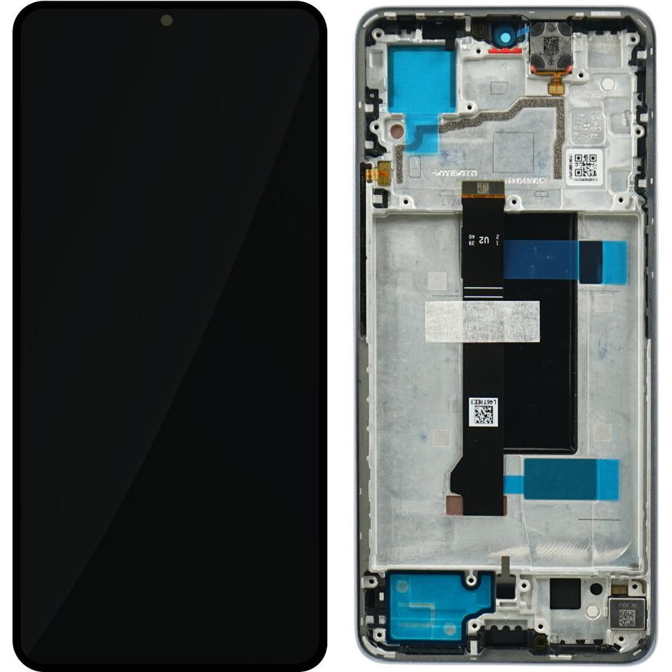 Xiaomi Display + Rahmen Redmi Note 13 Pro 5G lila 5600030N1600 (Display, Xiaomi Redmi Note 13 Pro), 