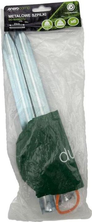 Actual product image Redcliffs Śledzie szpilki do namiotu komplet 6szt metal 23cm