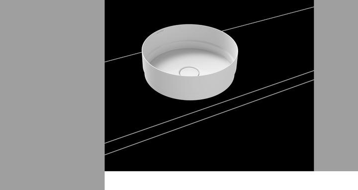 Immagine prodotto Kaldewei Vasca per lavabo Nueva 3191, rotonda, diametro 380 mm, senza sfioratore, 911206003 (502 mm, 481 mm)