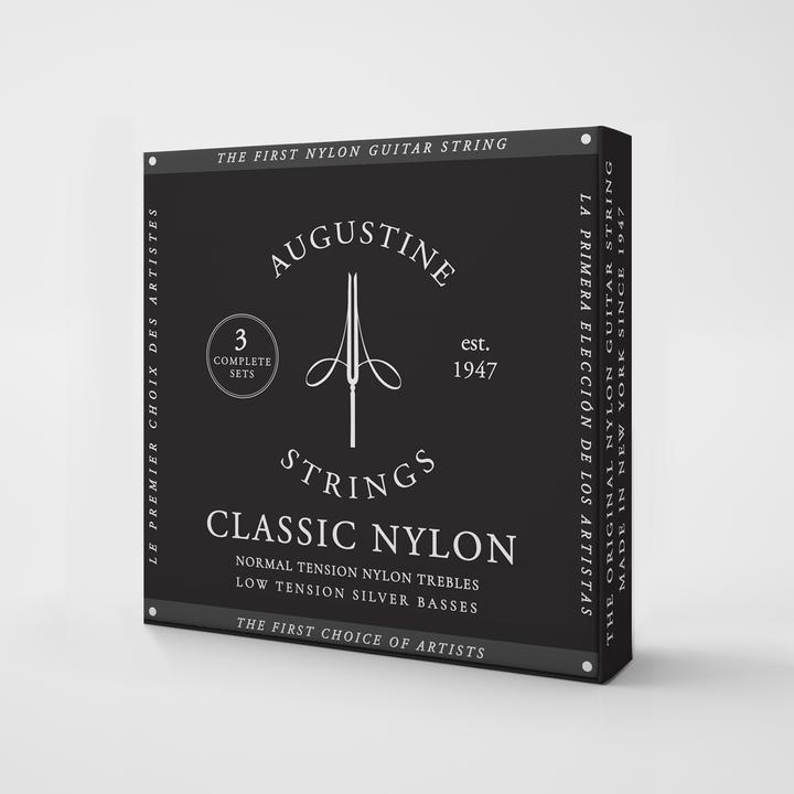 Actual product image Augustine Classic Black | Normal/Low, 3-Pack Box (6 x, 0.04")