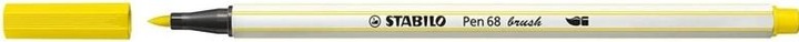Image du produit STABILO Pen 68 Brush 24 - Citroen Geel (Jaune citron, 1 x)