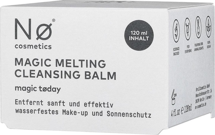 Immagine prodotto Nø Cosmetics Balsamo detergente magico fondente (Pulizia Balsamo, 120 ml)