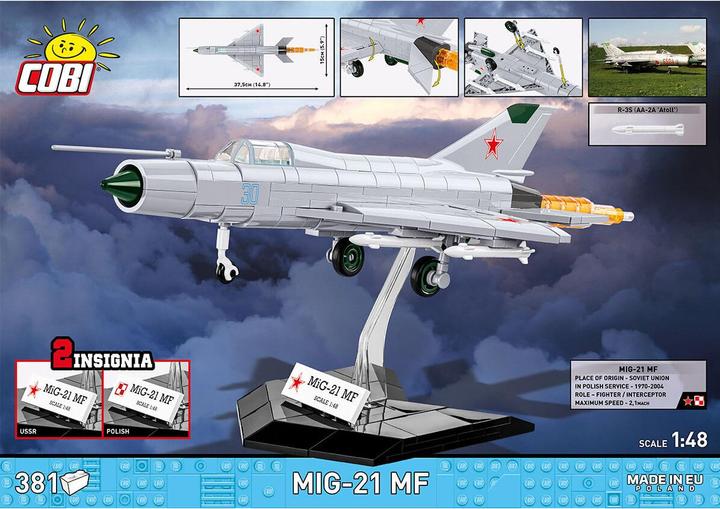 Actual product image Cobi MiG-21MF / 381 pcs.
