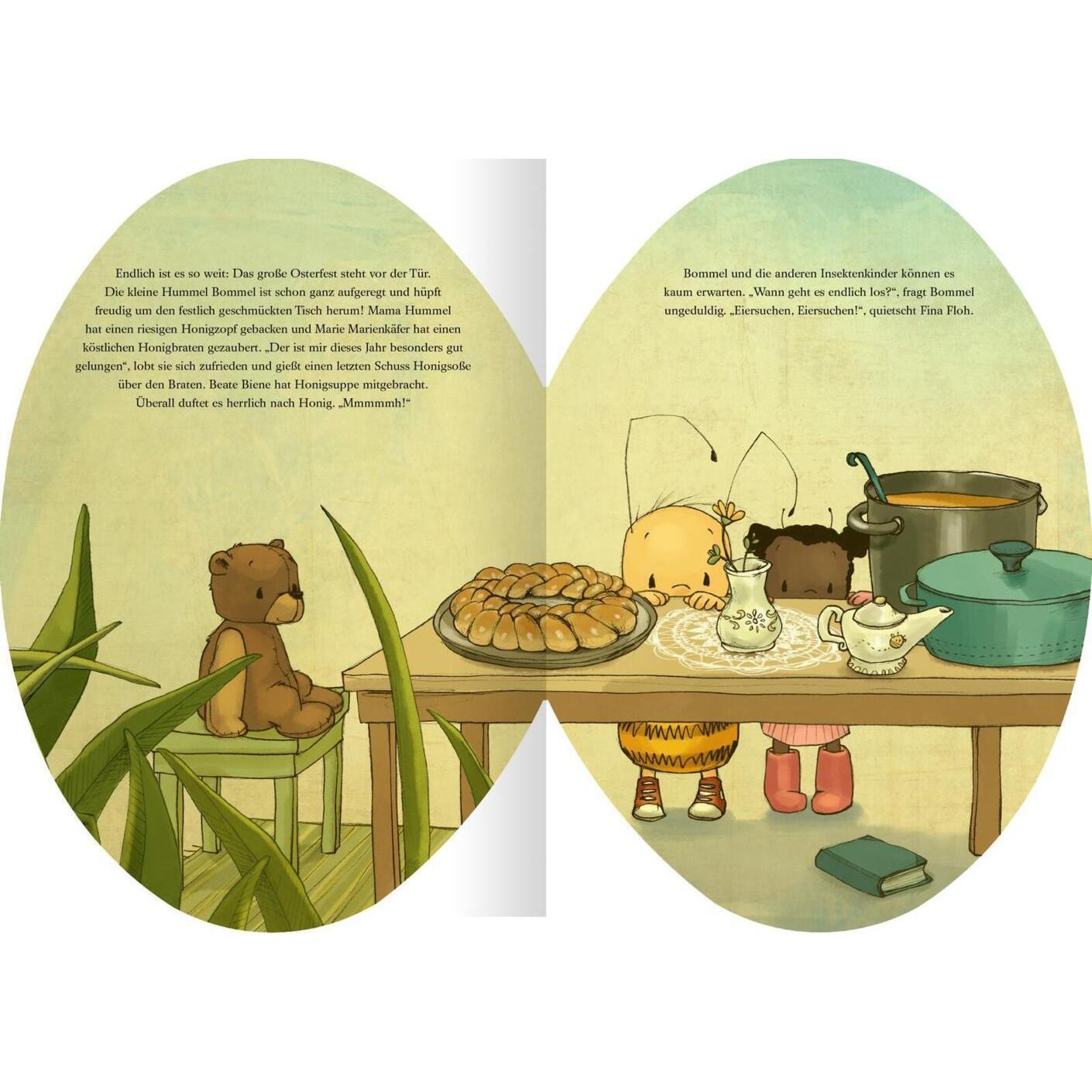 Thumbnail - Die kleine Hummel Bommel feiert Ostern, Kinderbücher von Britta Sabbag, Maite Kelly