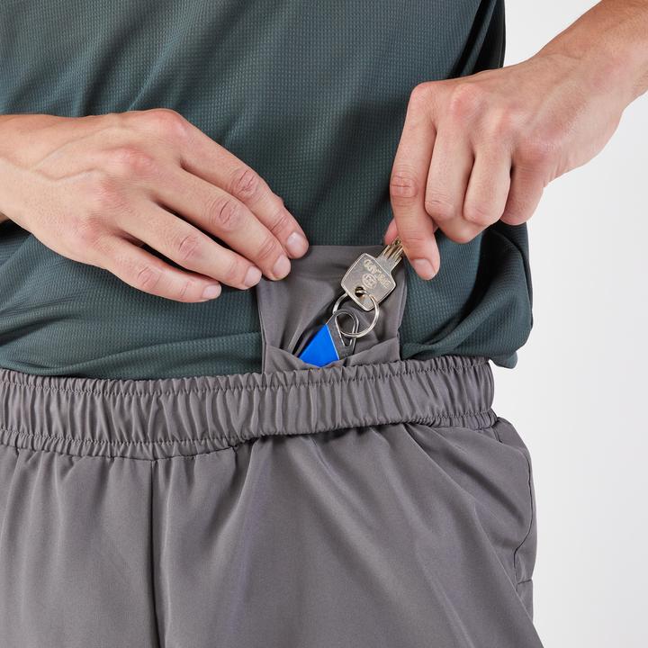 Produktbild Kalenji Laufshorts Herren - Run 100 dunkelgrau (XXL)