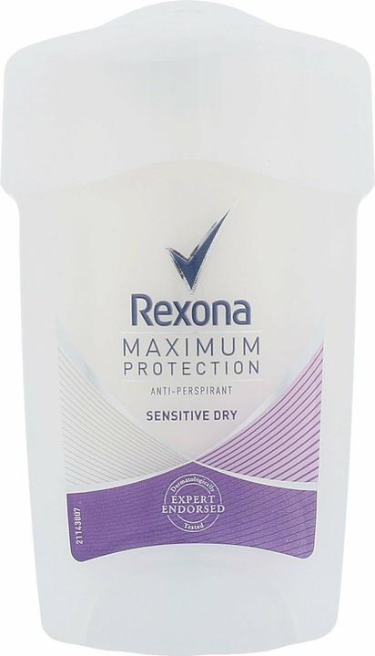 Actual product image Rexona Fresh Maximum Protection Sensitive (Crème, 45 ml)