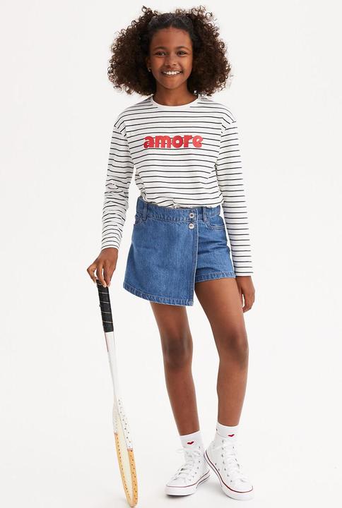 Image du produit La Redoute Collections Jupe courte en jean (134)