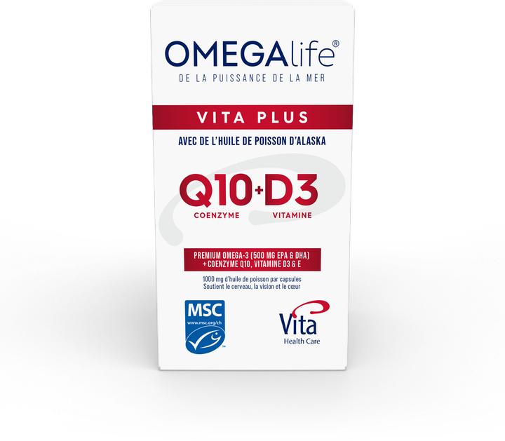 Actual product image Omega-Life OMEGA Life Vita Plus Kaps Ds 90 (90 Piece, Capsules, 202 g)