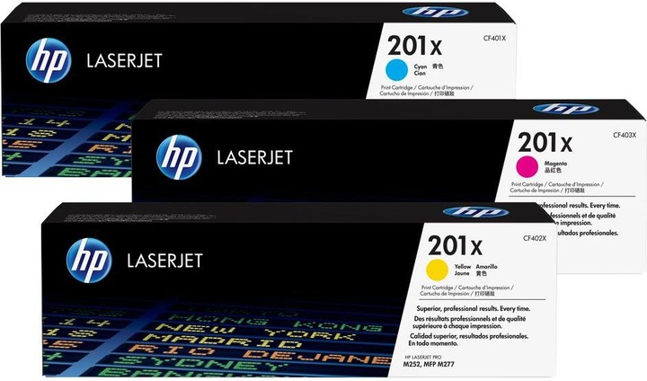 Immagine prodotto HP 201X Tri-Pack (M, C, Y)