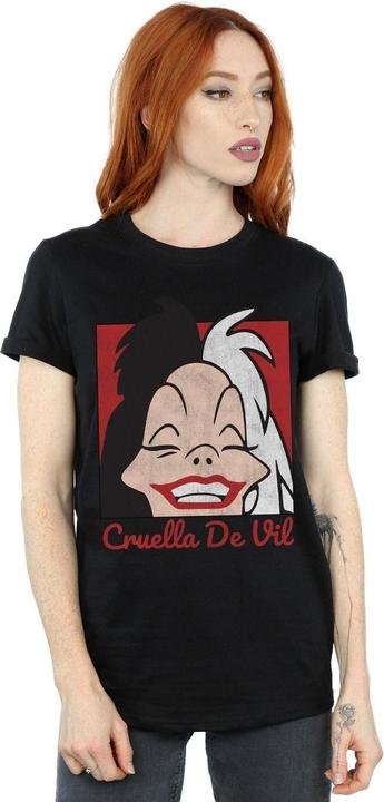 Immagine prodotto Disney Cruella De Vil Cropped Head Maglietta Ampia Donna (S)