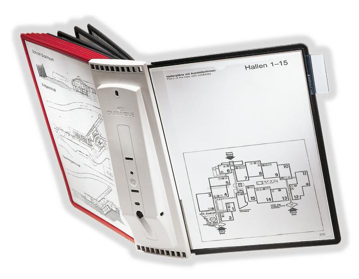 Produktbild Durable Sherpa Sichttafelsystem WALL mit 10 Sichttafeln