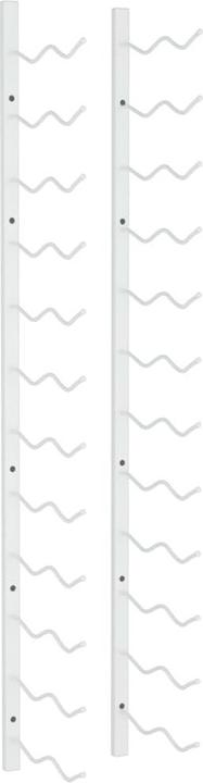 Produktbild VidaXL Weinregal (22,5 x 2,5 x 116 cm, 24 Fl.)