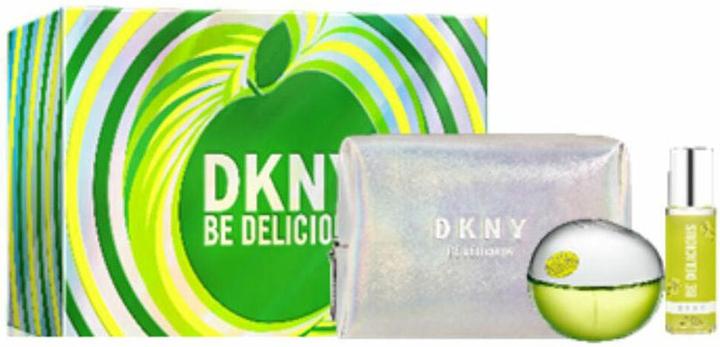 DKNY Donna Karan Be Delicious Eau De Perfume Spray Set - 100ml, 3 Stück (Parfum Set)