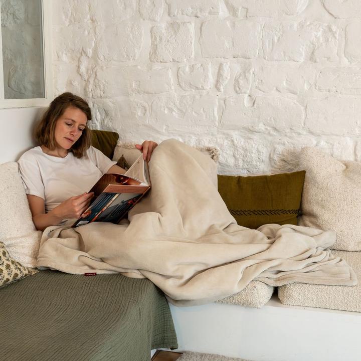 Produktbild Terraillon COZY LIGHT GREY Wärmedecke (160 x 120 cm)