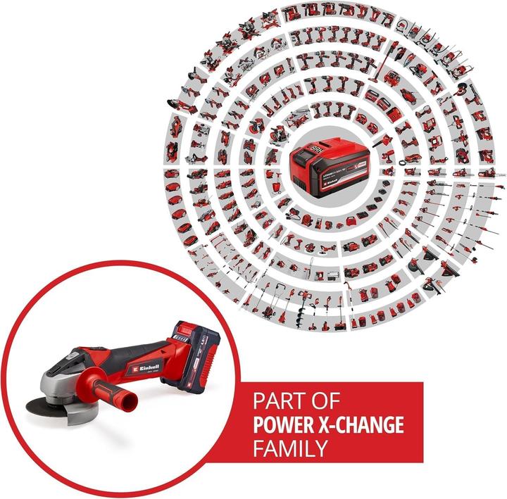 Immagine prodotto Einhell TC-AG 18/115 Li (115 mm)