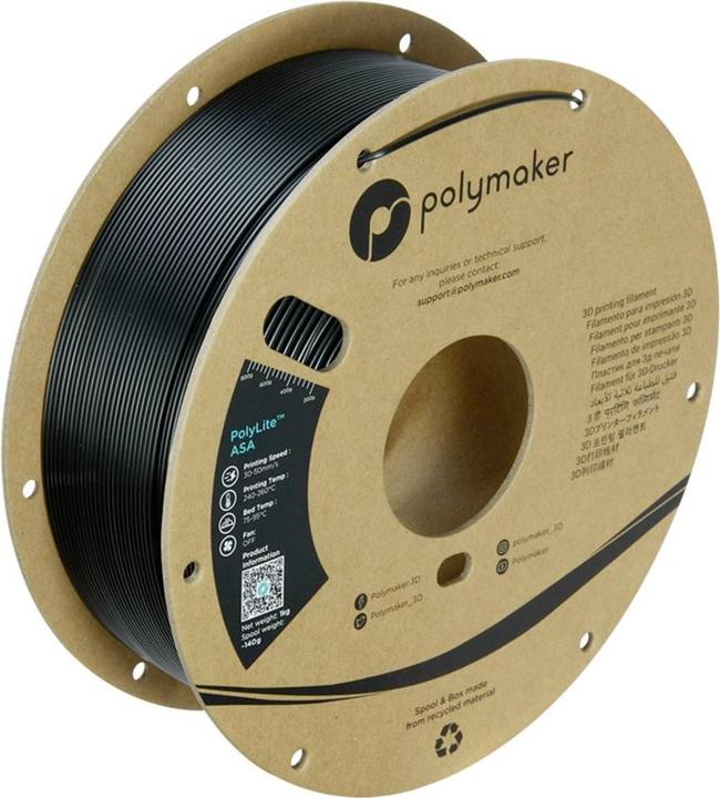 Actual product image Polymaker PF01044 Filament ASA UV-resistant, weather-resistant, heat-resistant (ASA, 1.75 mm, 1000 g)