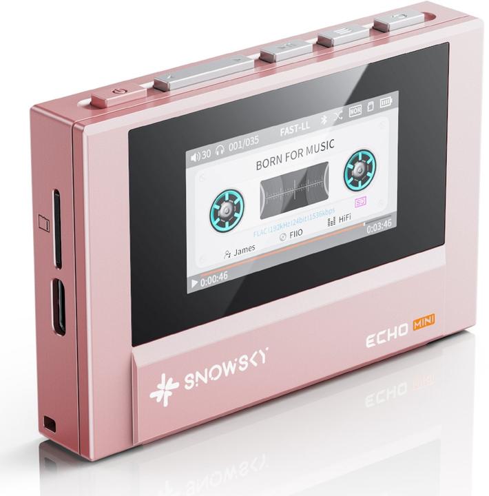 FiiO Snowsky Echo Mini Roze (8 GB)