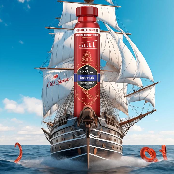 Produktbild Old Spice Captain Deodorant Spray (Spray, 250 ml)