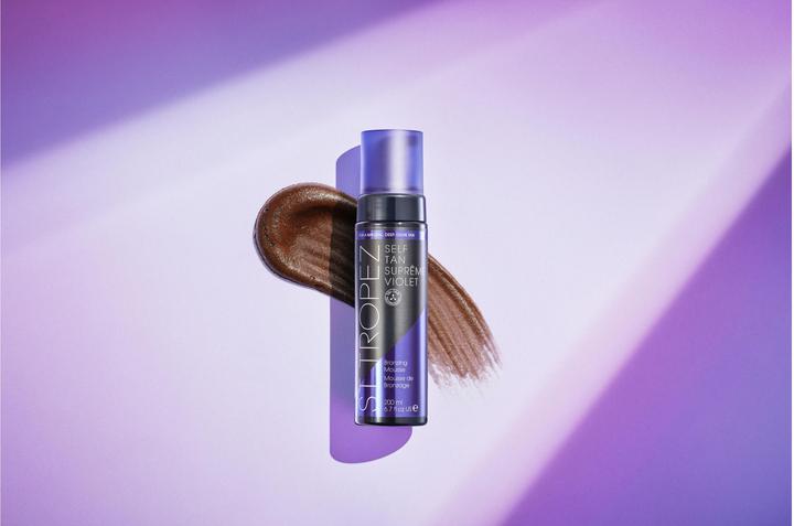Actual product image St. Tropez Self Tan Ultra Dark Violet Bronzing Mousse (Self tanning foam, 200 ml)