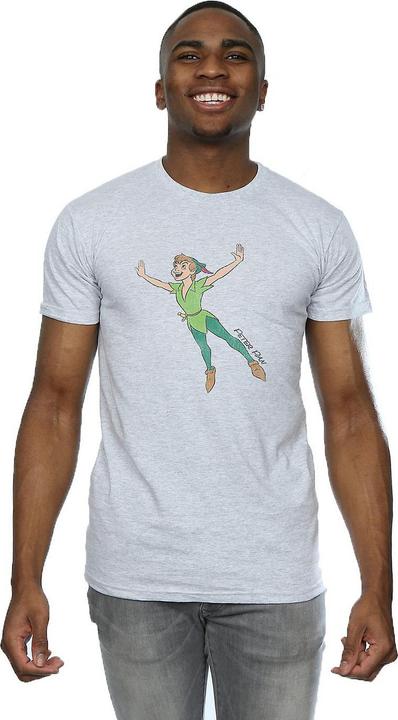 Actual product image Disney Mens Classic Flying Heather T-Shirt (L)