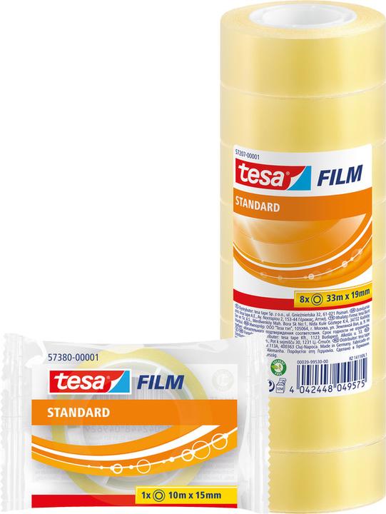 Image du produit tesa tesafilm 1x ruban adhésif STANDARD (15 mm)