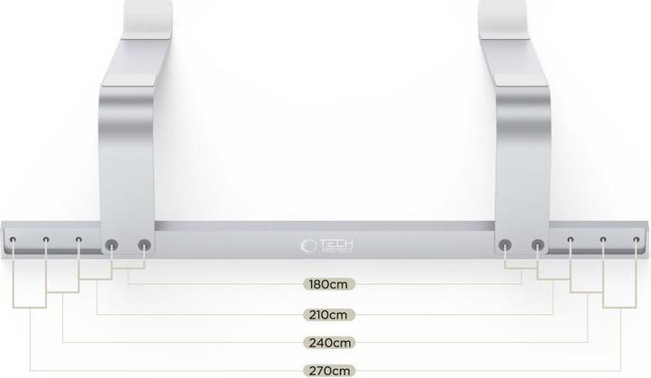 Image du produit Tech-Protect ULS100 support universel pour ordinateur portable jusqu'à 16" - argenté