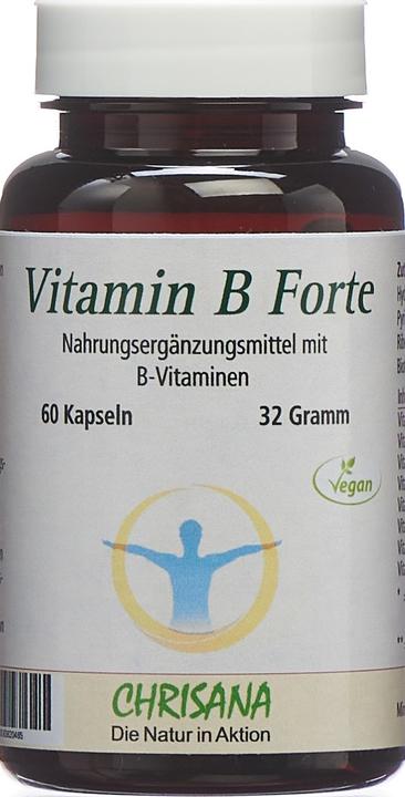 Image du produit Chrisana Vitamin B Forte Kapsel (60 pièce(s), Capsules, 57 g)